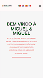 Mobile Screenshot of miguelemiguel.pt